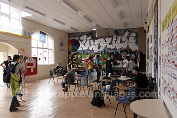 Sala común de estudiantes