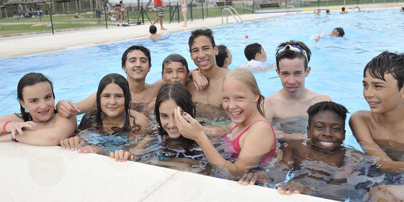 Visita a la piscina