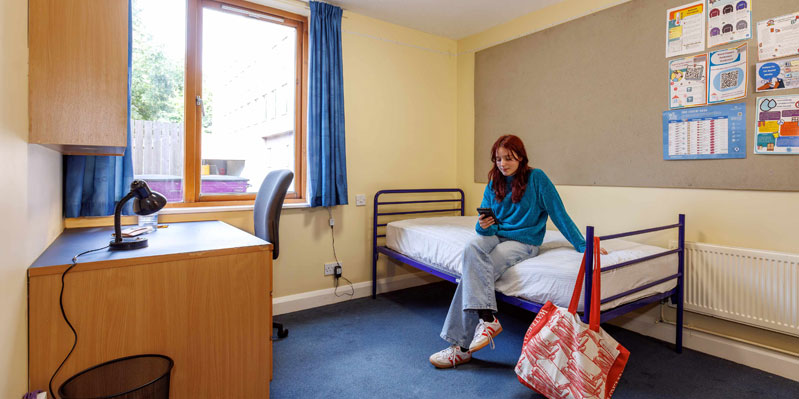 Habitación en la Residencia de Estudiantes