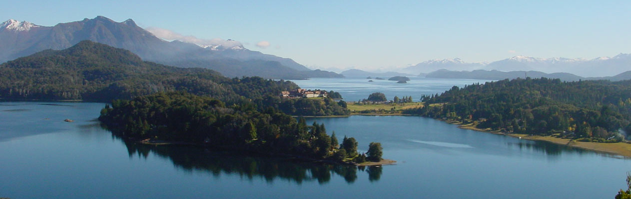 Paisaje argentino cerca de Bariloche