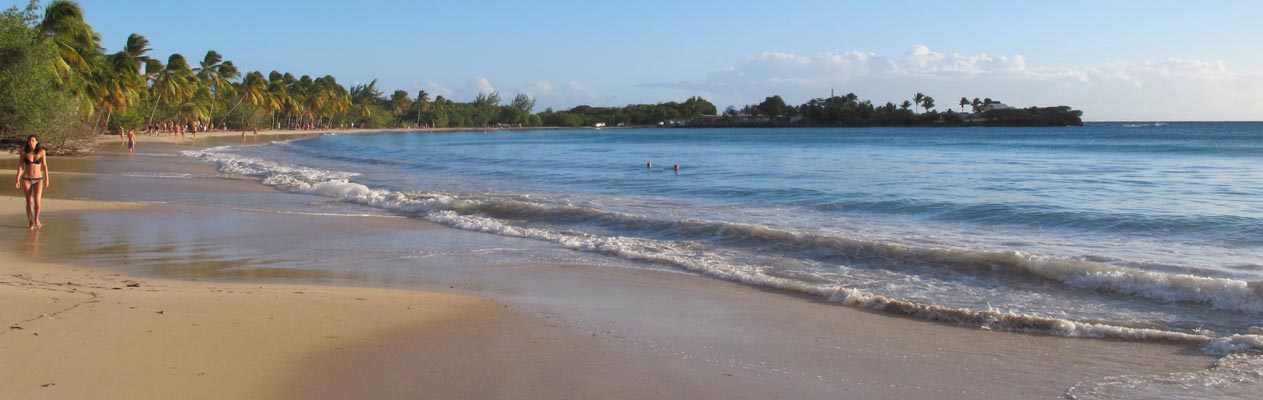 Playa cerca de Fort-de-France, Martinica